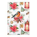Christmas Home Decor Poinsettia Cookie Area Rugs 3 Sizes Durable