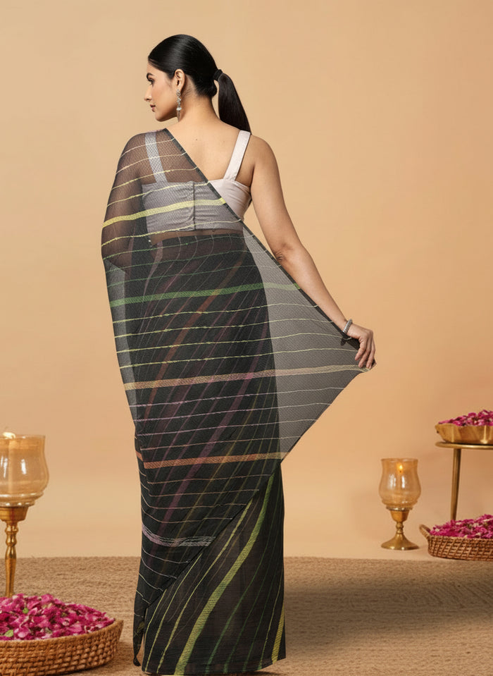 Classic Cotton Kota Doria Saree Handcrafted