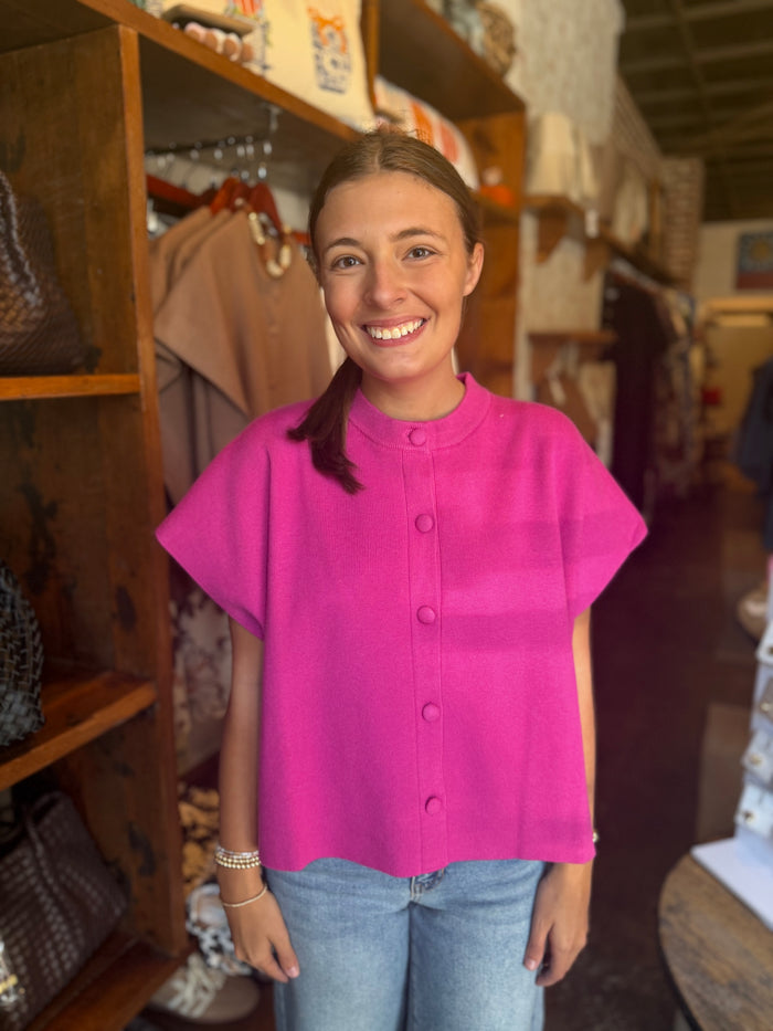Cleo Button Up Sweater