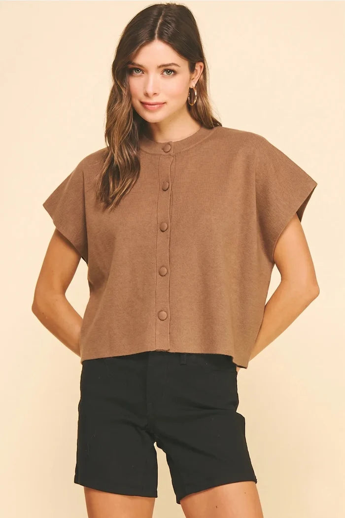 Cleo Button Up Sweater