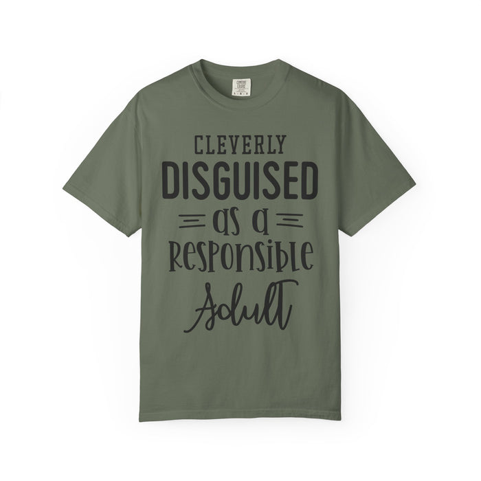Cleverly Disguised Adult T-Shirt | Fun Gift for New Graduates, Casual Wear