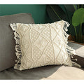 Macrame Cushion Cover 
Size : 16X16-Indiehaat