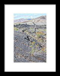 Craters Of The Moon - Framed Print