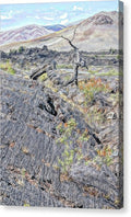 Craters Of The Moon Idaho Canvas Print  Wall Art Home or Office