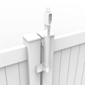 D&D Magna Latch S3 Top Pull - White