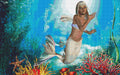 Fantasy, Mermaid Counted Cross Stitch Pattern, Download Printable