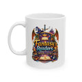 Fantasy Readers Book Club Coffee Mug – Dragon, Castle & Magic Book Lover Gift