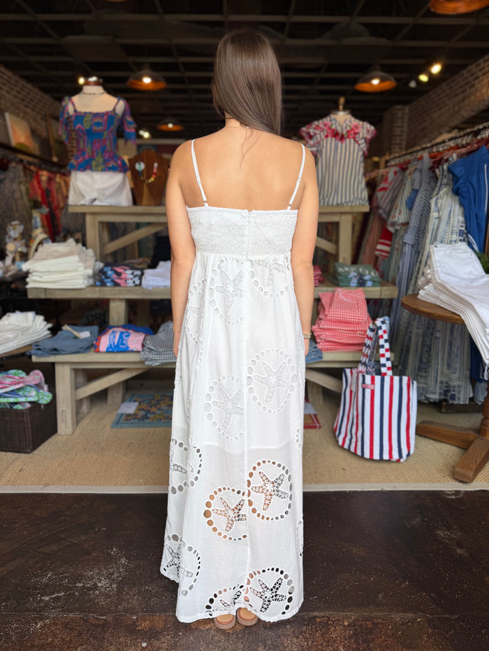 FINAL SALE - Embroidery Maxi Dress