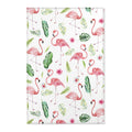 Florida Tropical Flamingo Beach Area Rugs 3 Sizes Durable