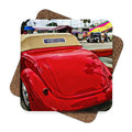 Ford Square Hardboard Coaster Set - 4pcs