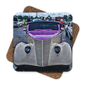 Ford Square Hardboard Coaster Set - 4pcs
