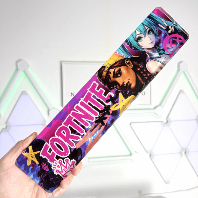 FORTNITE Gaming Glass Keyboard Wrist Rest – szklana podkładka pod klawiaturę