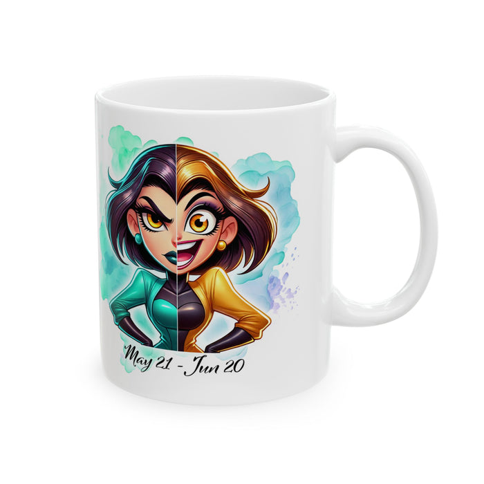 Gemini Zodiac Mug – Funny Astrology Coffee Cup, Gemini Gift, Horoscope Birthday