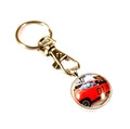 General  Lee 1969 Dodge Charger Muscle Car Hot Rod Keyrings for Men