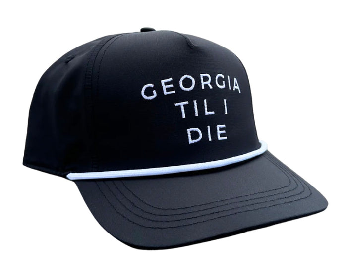 Georgia Til I Die 5 Panel Performance Hat