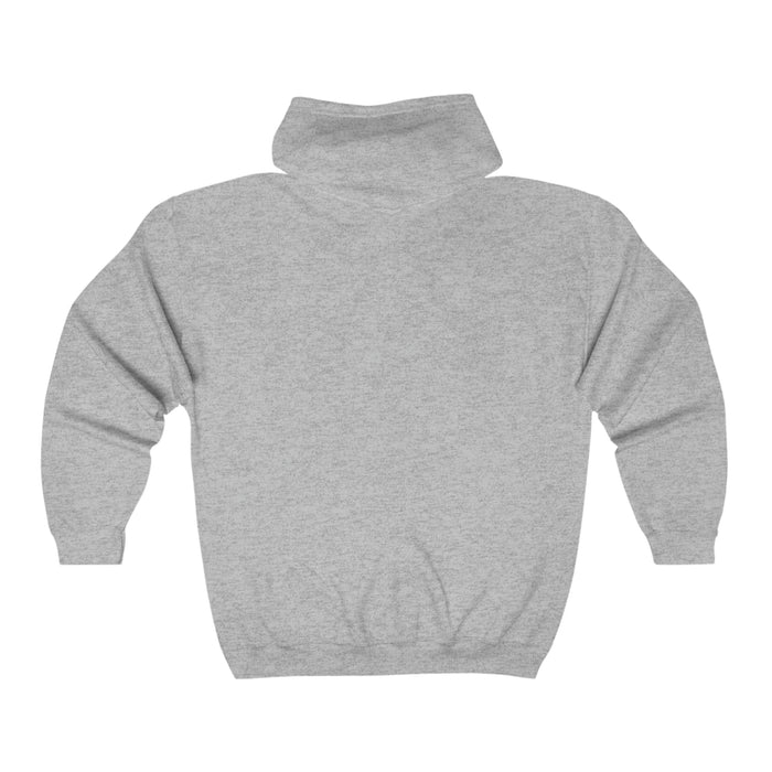 Gifts for Gearheads Pursuit Horsepower Hoodie Unisex Heavy Blend™ Full Zip Hooded Sweatshirt