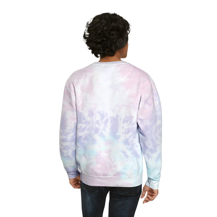 Gifts for Writers Future Best-Selling Author Unisex Tie-Dye Writer's Sweatshirt Multicolored