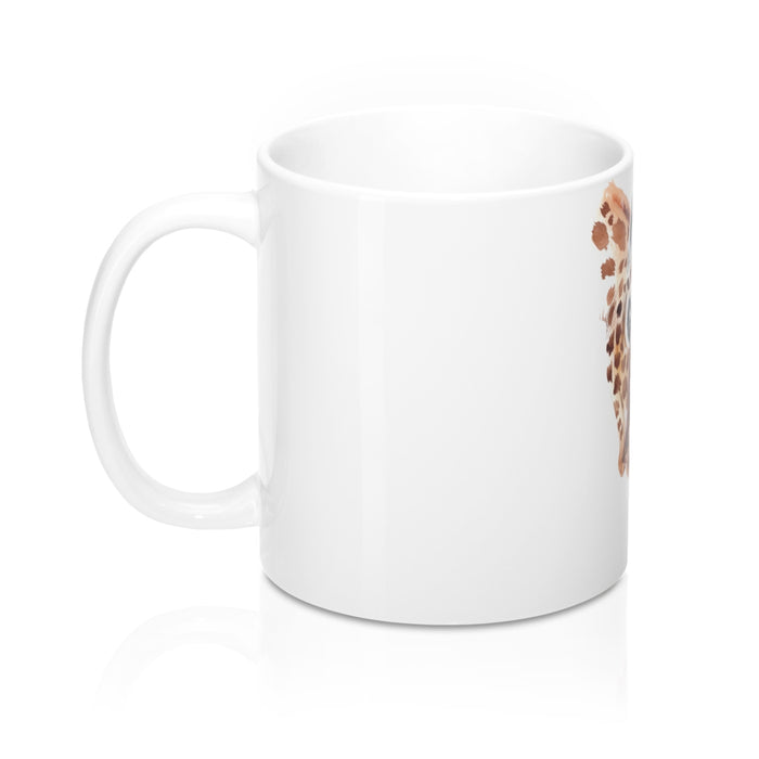 Giraffe Mom and Baby Coffee Mug 11oz