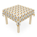 Gold Fall Leaves Tablecloth  Décor Autumn Thanksgiving