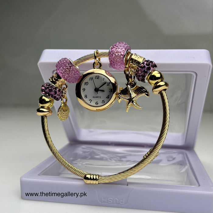 Golden Watch Bracelet BW-006