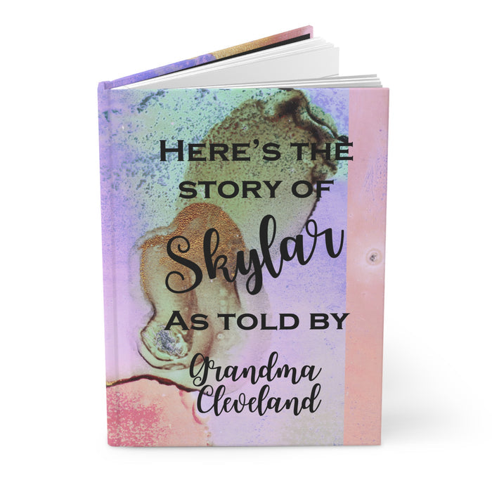 Gifts for Grandma Grandparents' Personalized Hardcover Notebooks and Journals Matte Keepsake Memory Book
