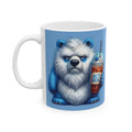 Grumpy Polar Bear Coffee Mug – Funny Arctic Animal Cup  Arctic Brew Morning Gift
