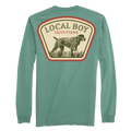 GSP Badge Long Sleeve Tee Light Green