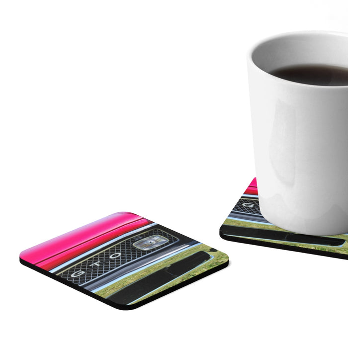 GTO Square Hardboard Coaster Set - 4pcs