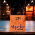 Candy Inspector Halloween Trick or Treat Bag on a table