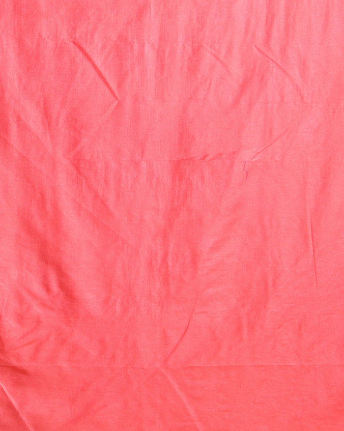 Handdyed Katan Silk Blue & Red Contrast Suit