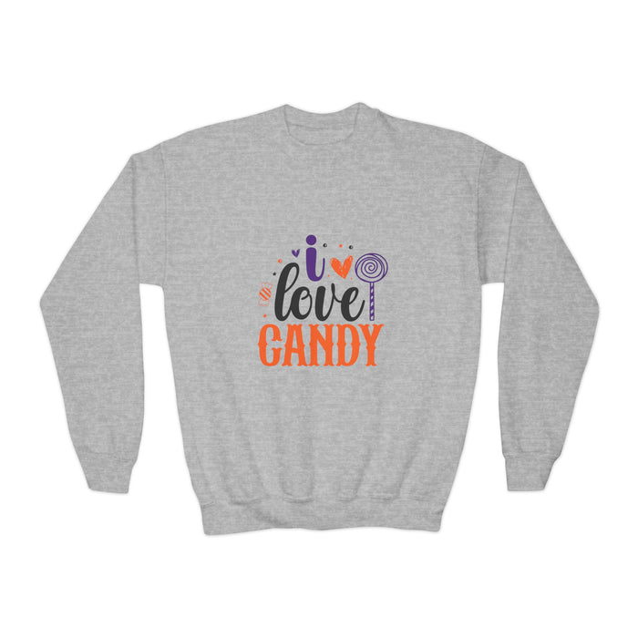 I Love Candy Halloween Sweatshirt Trick or Treat Shirt