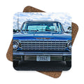 Impala Square Hardboard Coaster Set - 4pcs