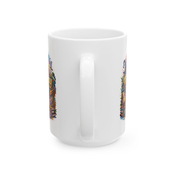 In My Fantasy Era Coffee Mug Fantasy Book Lover Gift Dragon Magic Reader Cup