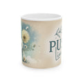 Inspirational Motivational Mug – Push Limits Coffee Cup Positive Gift for Women