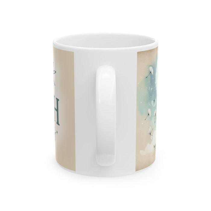 Inspirational Motivational Mug – Push Limits Coffee Cup Positive Gift for Women
