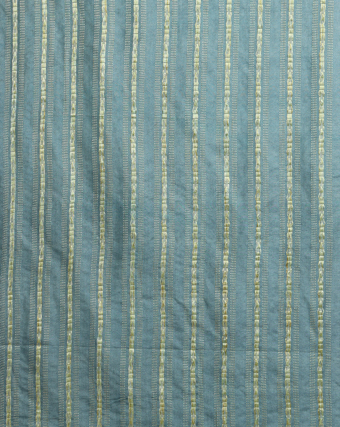 Katan Silk Melodic Handcrafted Gray Suit (T+B+D)