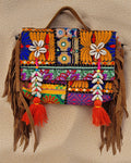 Indiehaat|Pure Cloth Kambadiya Patch Work Brown Sling Bags