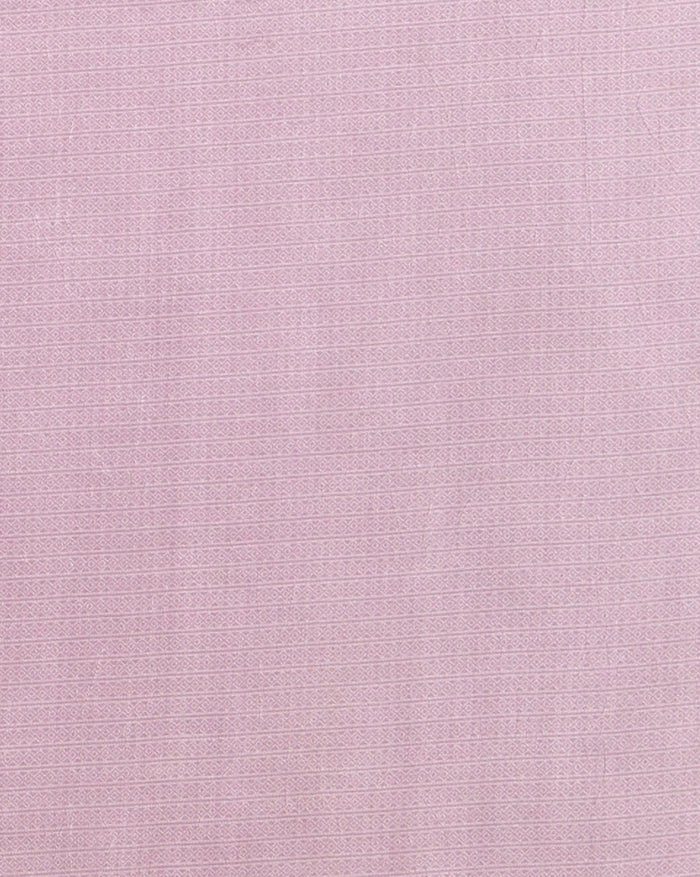 Indiehaat | Kashmiri Silk Printed Saree Lavender & White