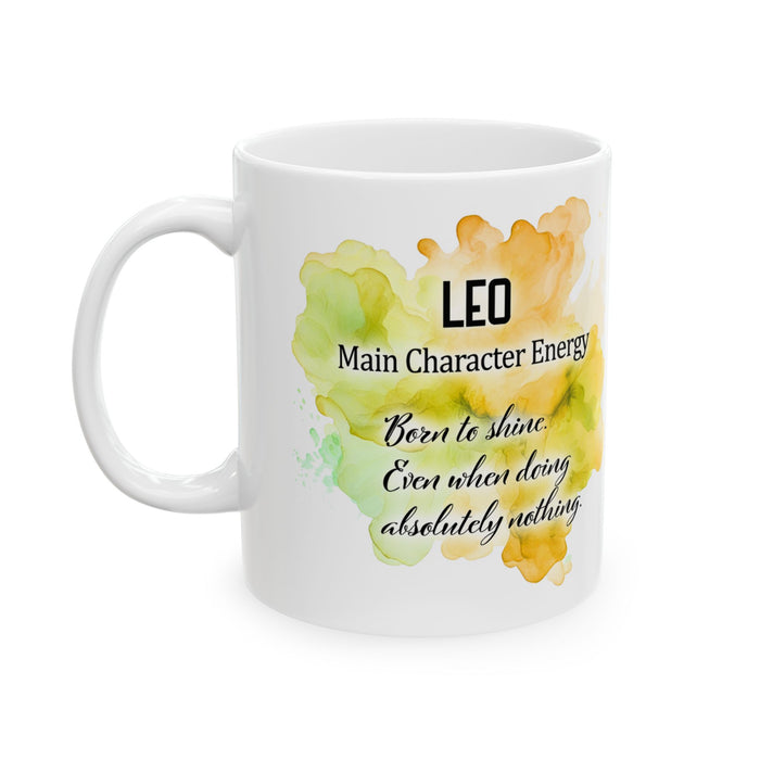 Leo Zodiac Mug – Astrology Gift, Funny Leo Coffee Cup, Birthday Horoscope Gift