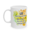 Leo Zodiac Mug – Astrology Gift, Funny Leo Coffee Cup, Birthday Horoscope Gift