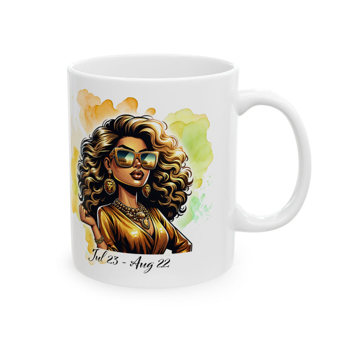 Leo Zodiac Mug – Astrology Gift, Funny Leo Coffee Cup, Birthday Horoscope Gift