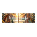 Let the Sea Set You Free Bumper Sticker – Beach Coastal Car Decal Tropical Gift