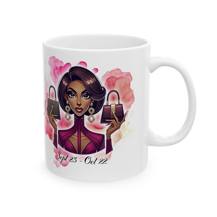 Libra Zodiac Mug – Funny Astrology Coffee Cup, Libra Gift, Horoscope Birthday