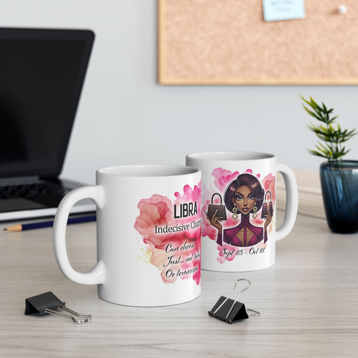 Libra Zodiac Mug – Funny Astrology Coffee Cup, Libra Gift, Horoscope Birthday