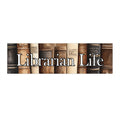 Librarian Life Bumper Sticker Book Lover Library Teacher Decal