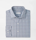 Lincoln Crow Lite Cotton-Stretch Sport Shirt Navy