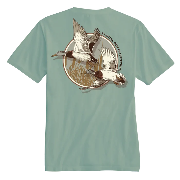 Mallard Pair Short Sleeve Tee Bay