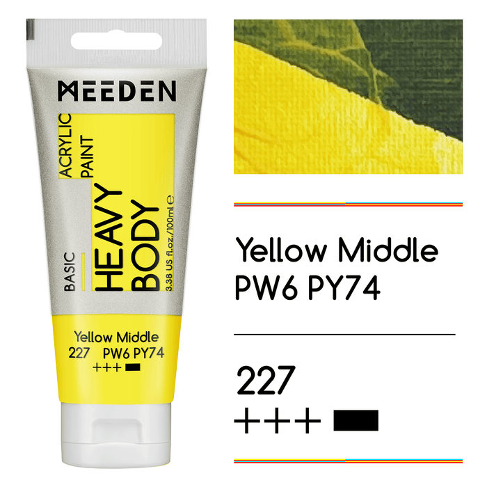 Yellow Middle + Titanium White (1 Tube Each)