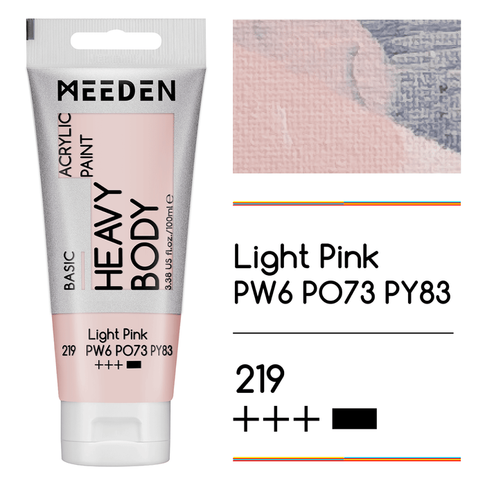 Light Pink + Titanium White (1 Tube Each)