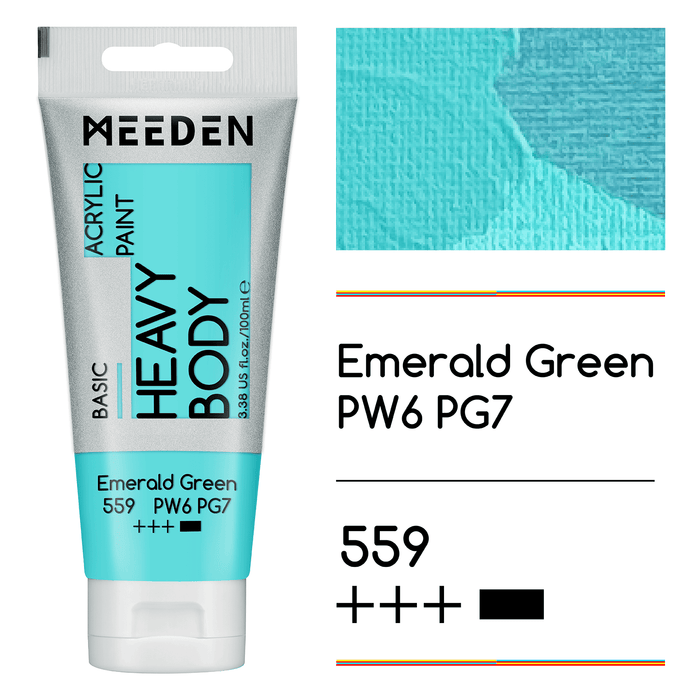 Emerald Green + Titanium White (1 Tube Each)
